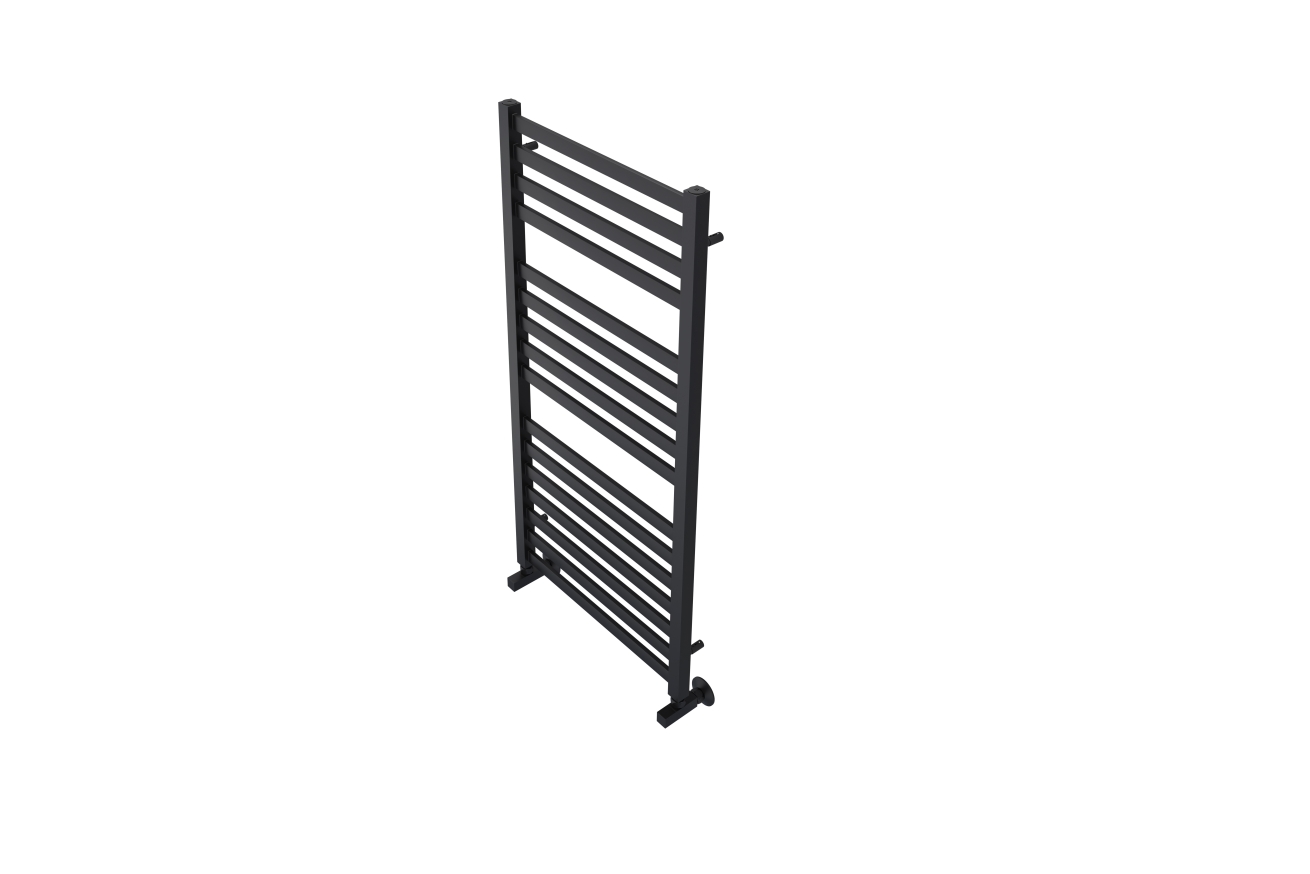 Полотенцесушитель водяной Aquatek Лира П16 500x1100, черный муар AQ KP1610BL