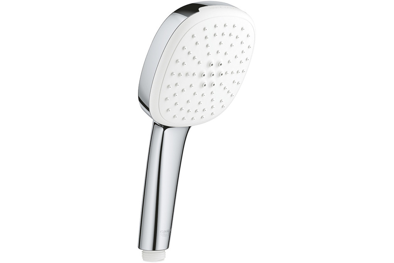 Душевой гарнитур GROHE Tempesta Cube 110, 2 режима струи, душевая штанга 600 мм, 13,5 л/мин, хром (27578003)