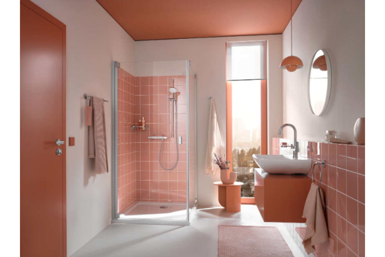 Термостат для душа GROHE Grohtherm 1000 с душевым гарнитуром, хром (34820005)