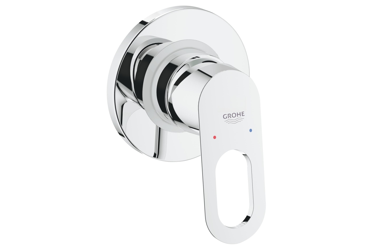 Смеситель для душа GROHE BauLoop в комплекте с монтажной частью, хром (29042000)
