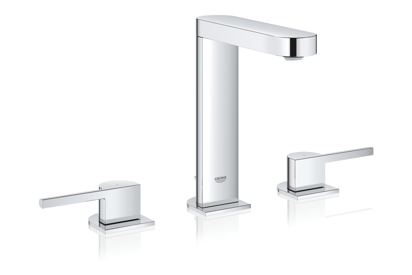 Смеситель для раковины GROHE Plus на 3 отверстия, M-size, хром (20301003)