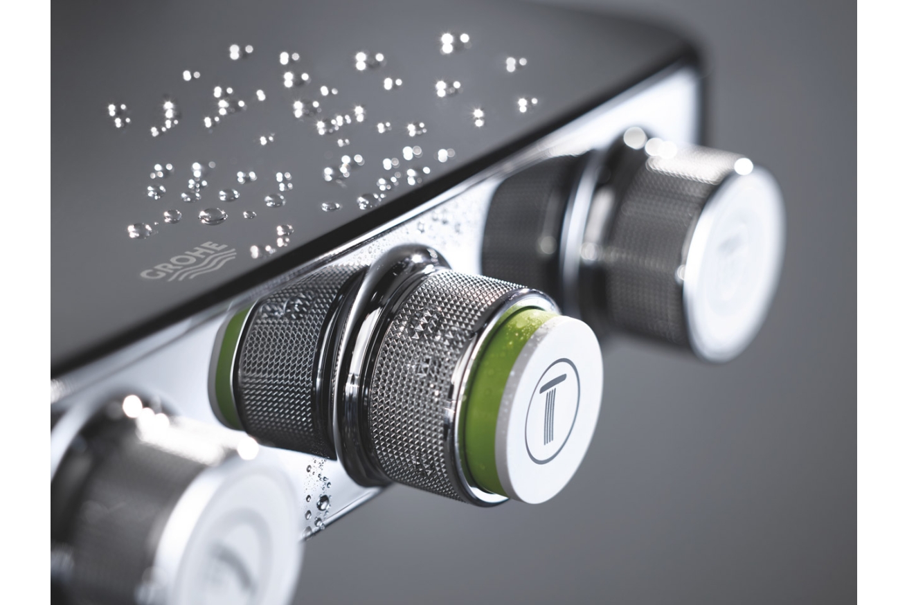Душевая система GROHE Euphoria SmartControl System 310 Cube Duo с термостатом для душа, хром (26508000)