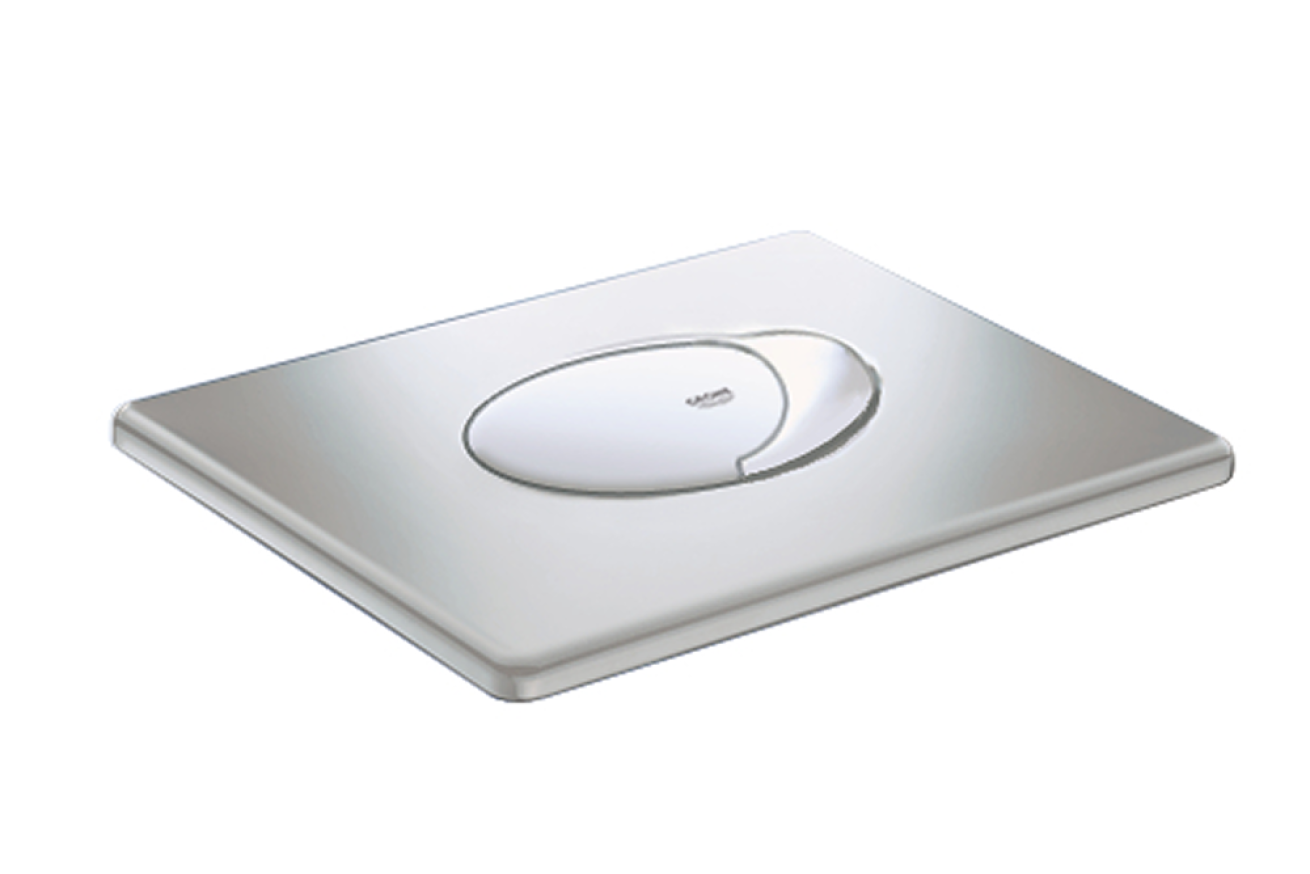 Панель смыва для унитаза GROHE Skate Air, 3 режима, матовый хром (38506P00)