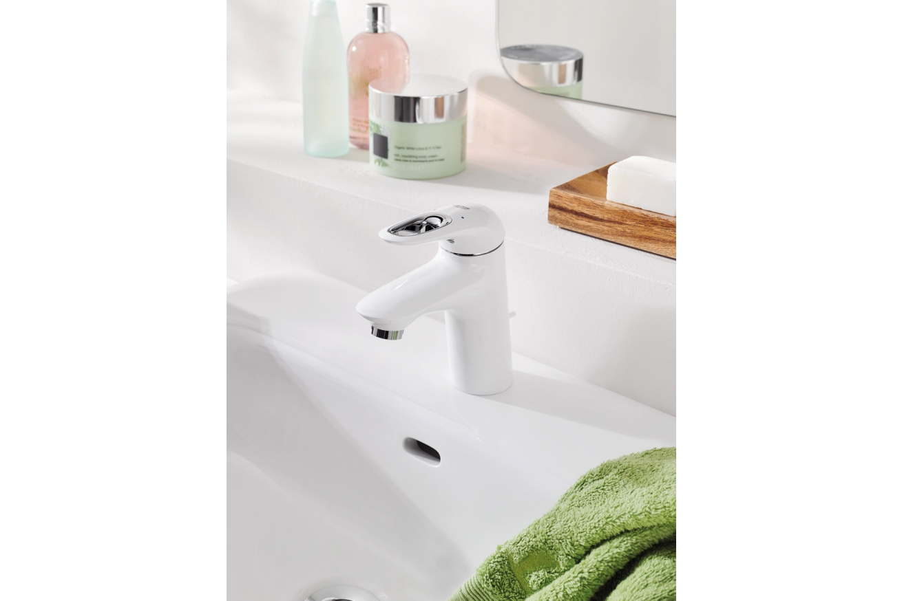 Готовый комплект для ванной комнаты GROHE Eurostyle new, белая луна (NB0019)