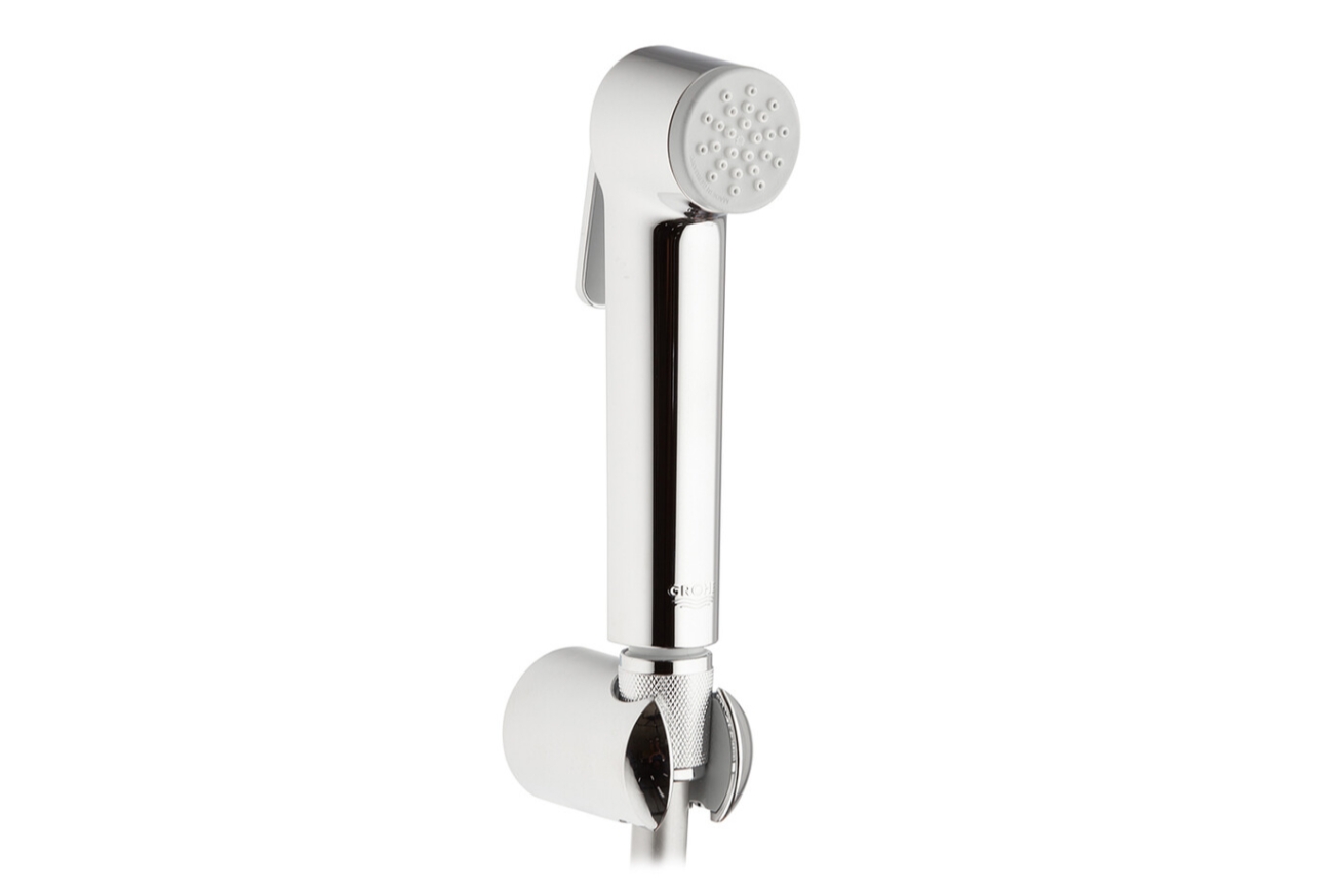 Смеситель для раковины GROHE Eurosmart с гигиеническим душем, S-size, хром (23124002)
