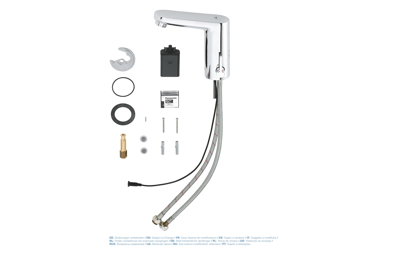 Смеситель для раковины GROHE Eurosmart Cosmopolitan E инфракрасный, хром (36327001)