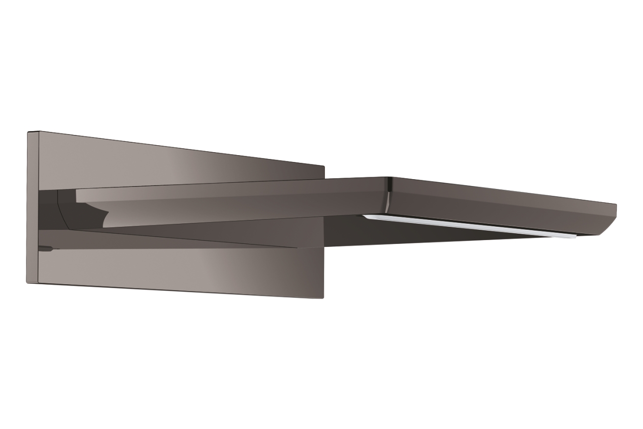 Излив для ванны и душа GROHE Allure каскадный, темный графит глянец (13317A01)