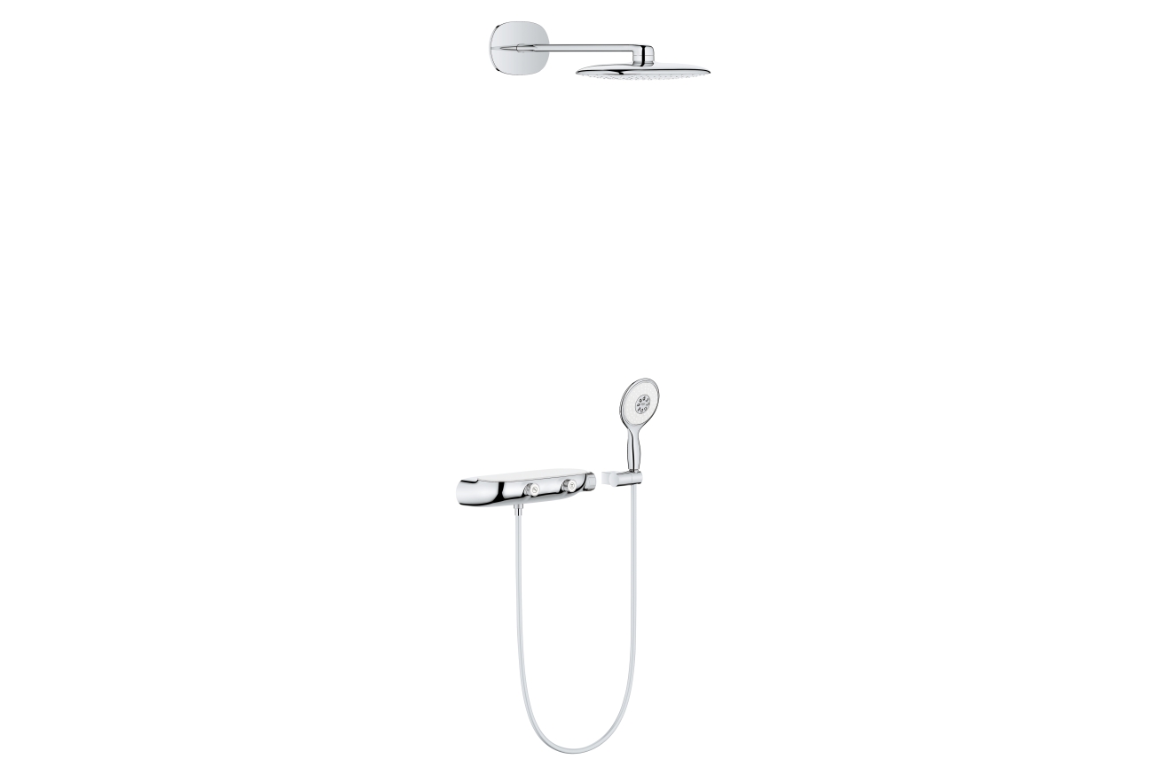 Душевая система GROHE Rainshower System SmartControl 360 MONO с термостатом для душа, хром (26446000)