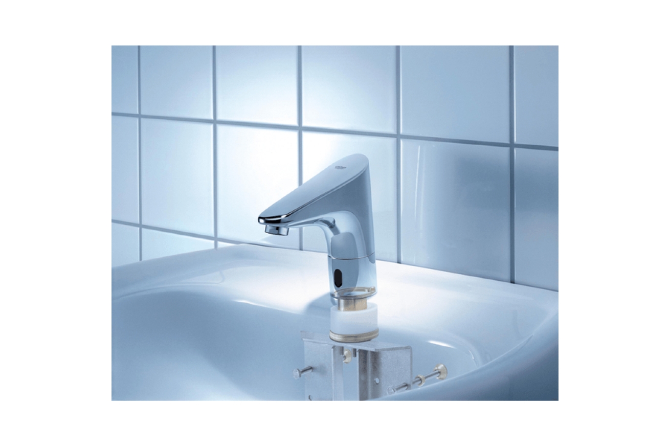 Кран для раковины GROHE Europlus E инфракрасный, без функции смешивания, хром (36208001)