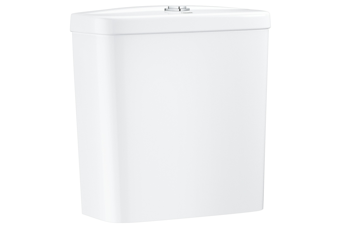 Унитаз напольный GROHE Bau Ceramic с бачком и сиденьем с микролифтом (NW0077)