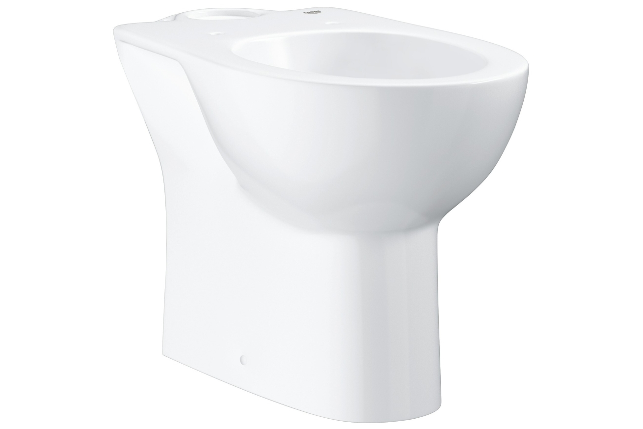 Унитаз напольный GROHE Bau Ceramic с бачком и сиденьем c микролифтом (NW0078)