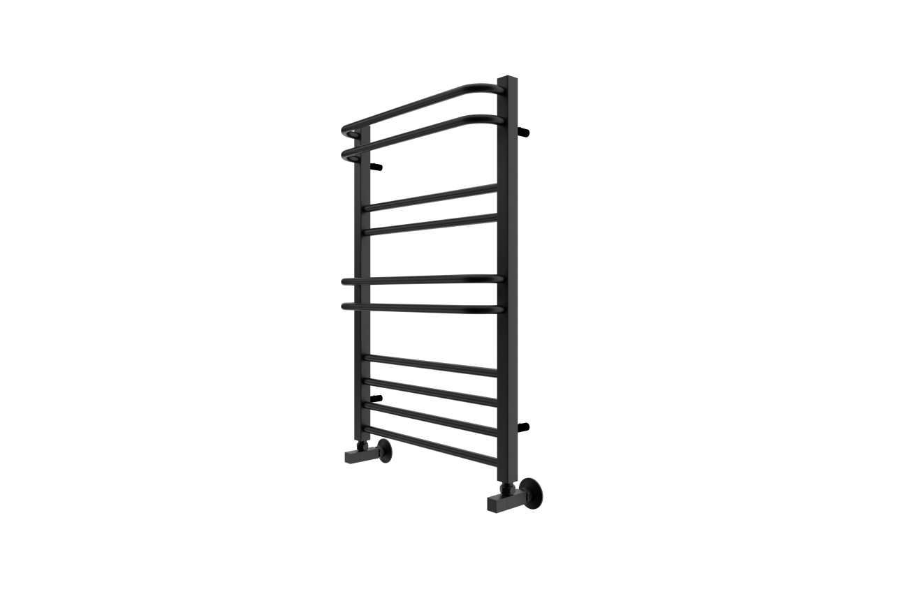 Полотенцесушитель водяной Aquatek Бетта П10 500x800, черный муар AQ KRC1080BL