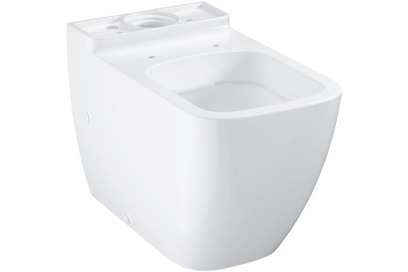 Унитаз-компакт с бачком и сиденьем микролифт GROHE Clova, альпин-белый (39909000)