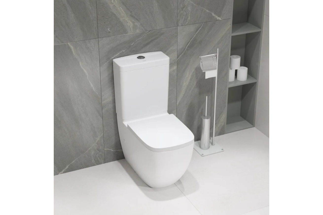 Унитаз-компакт с бачком и сиденьем микролифт GROHE Clova, альпин-белый (39909000)