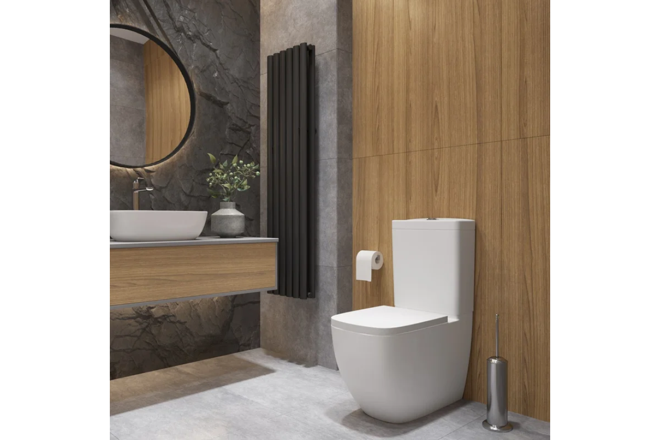 Унитаз-компакт с бачком и сиденьем микролифт GROHE Clova, альпин-белый (39909000)