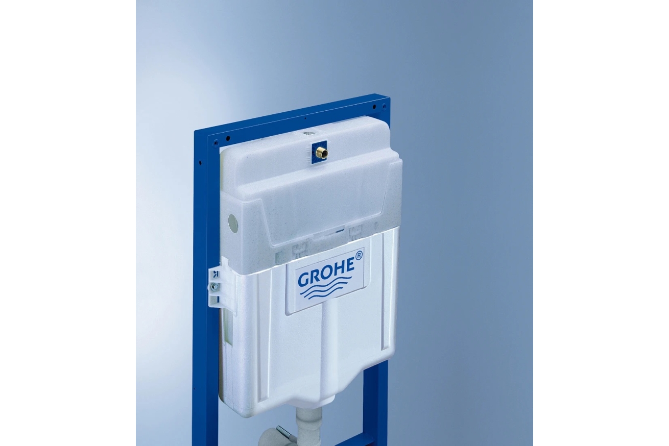 Комплект инсталляции для унитаза GROHE Rapid SL 4 в 1 с панелью смыва Nova Cosmopolitan, хром (38813001)