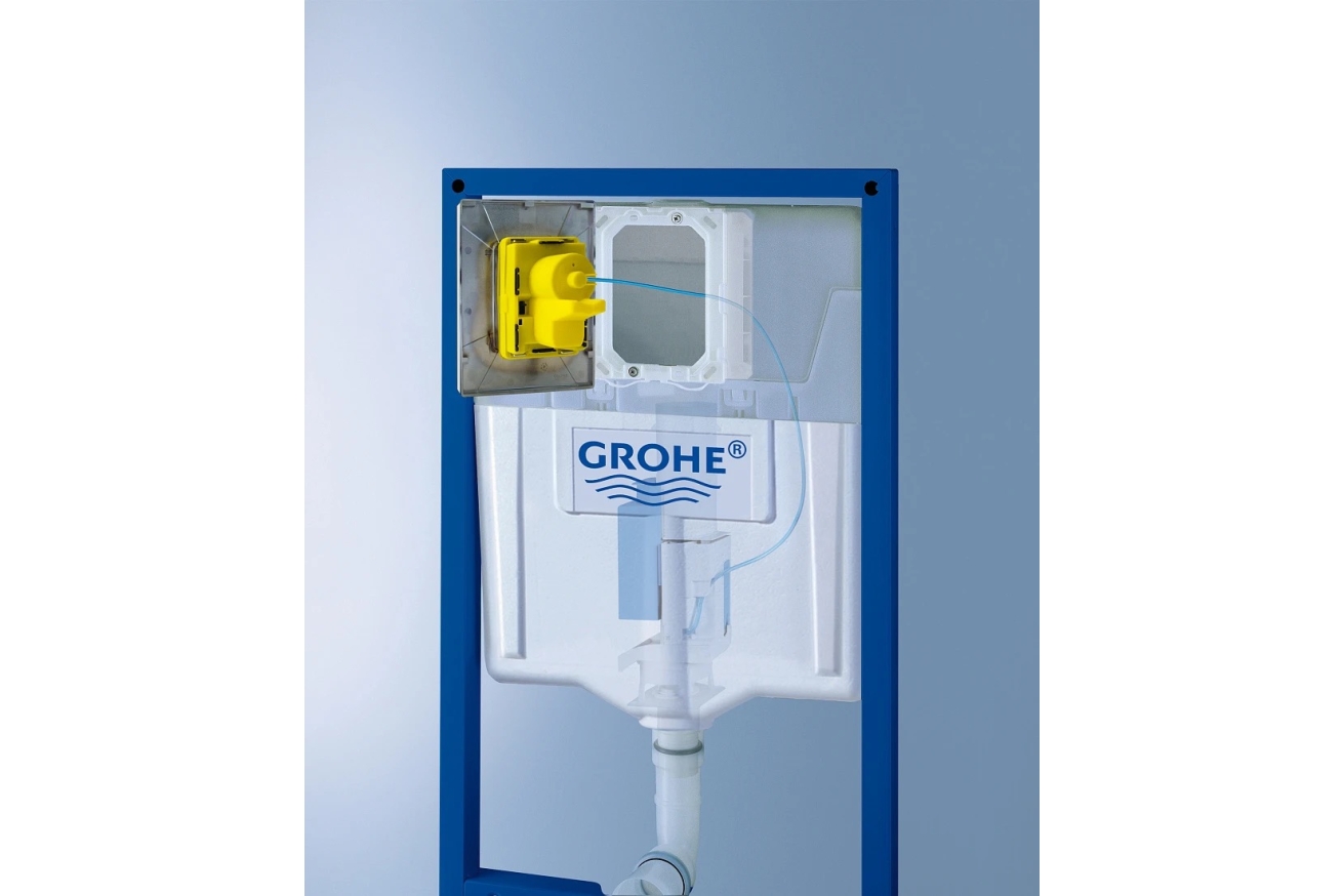 Комплект инсталляции для унитаза GROHE Rapid SL 4 в 1 с панелью смыва Nova Cosmopolitan, хром (38813001)