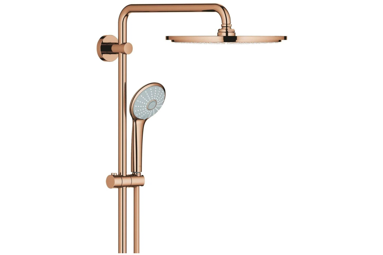 Душевая система GROHE Euphoria System 310 с термостатом для душа, теплый закат глянец (26075DA0)