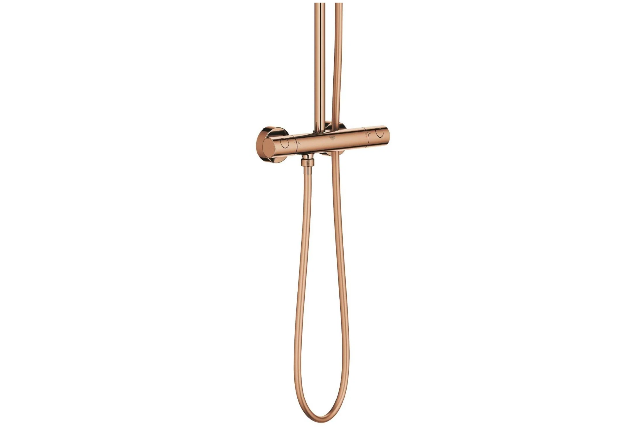 Душевая система GROHE Euphoria System 310 с термостатом для душа, теплый закат глянец (26075DA0)