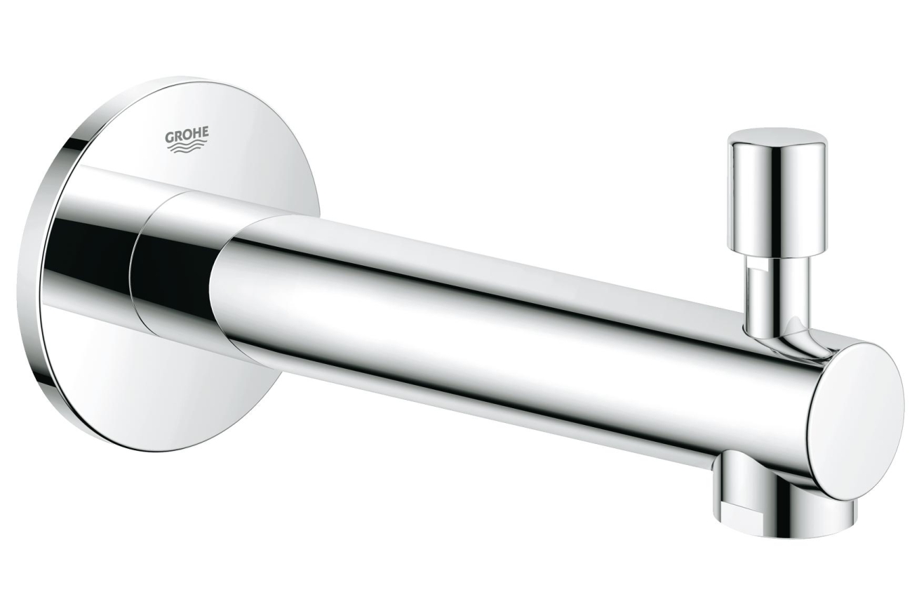 Излив для ванны GROHE Concetto с переключателем ванна/душ, хром (13281001)