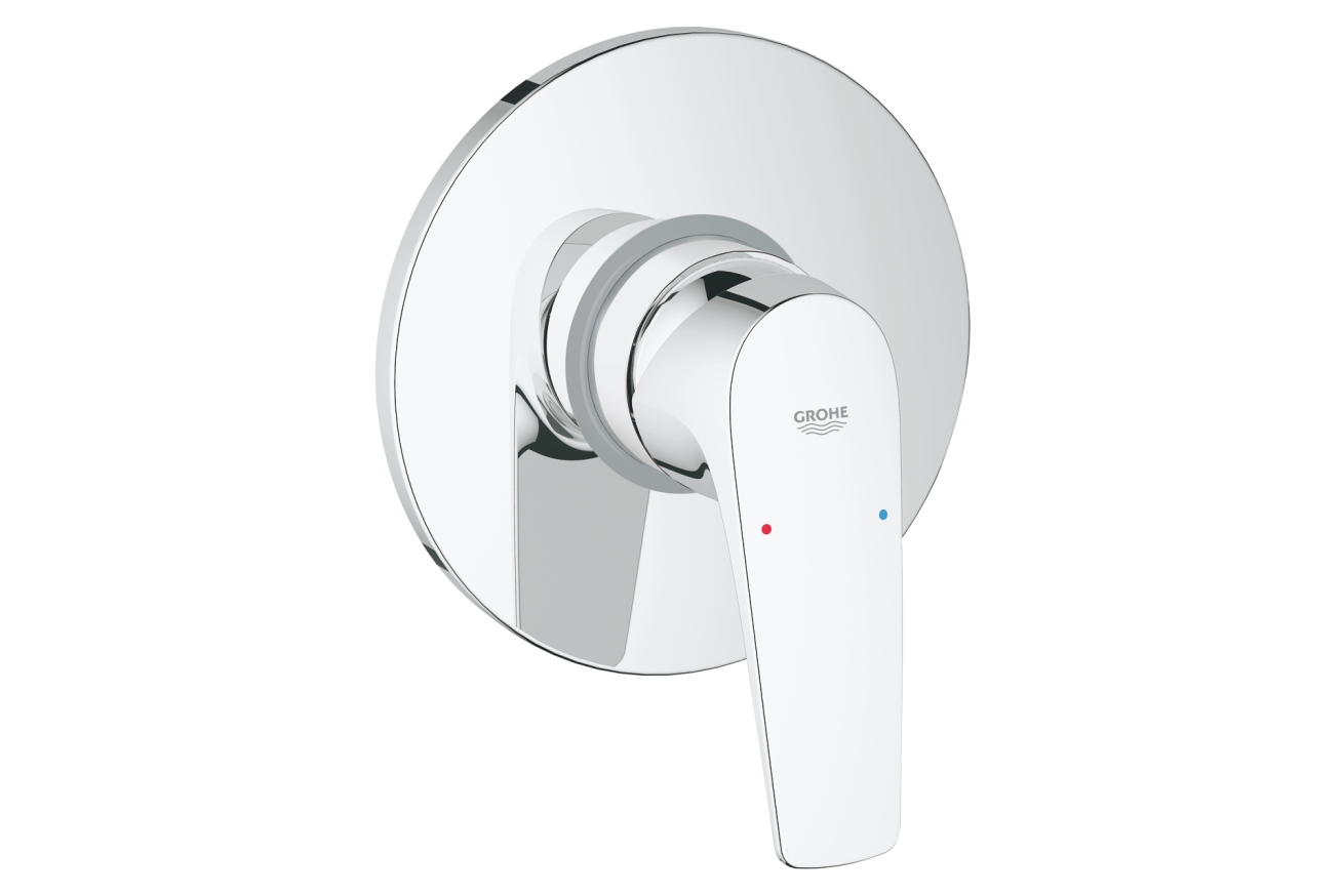 Внешняя часть смесителя для душа встраиваемый GROHE BauFlow, хром (19585000)
