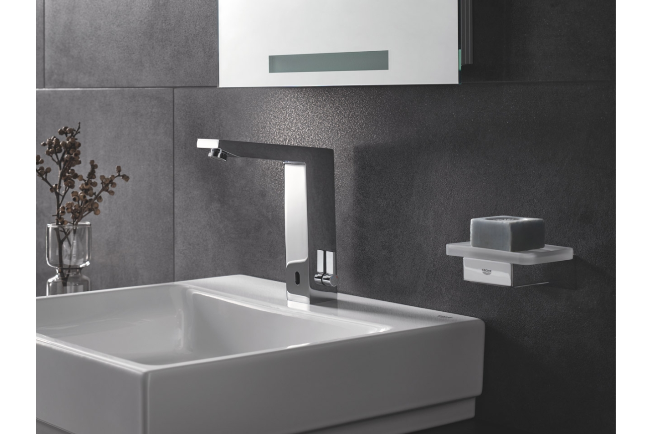 Смеситель для раковины GROHE Eurocube E инфракрасный, хром (36440000)