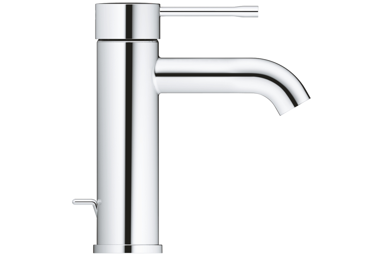 Смеситель для раковины GROHE Essence с донным клапаном, S-size, хром (24171001)