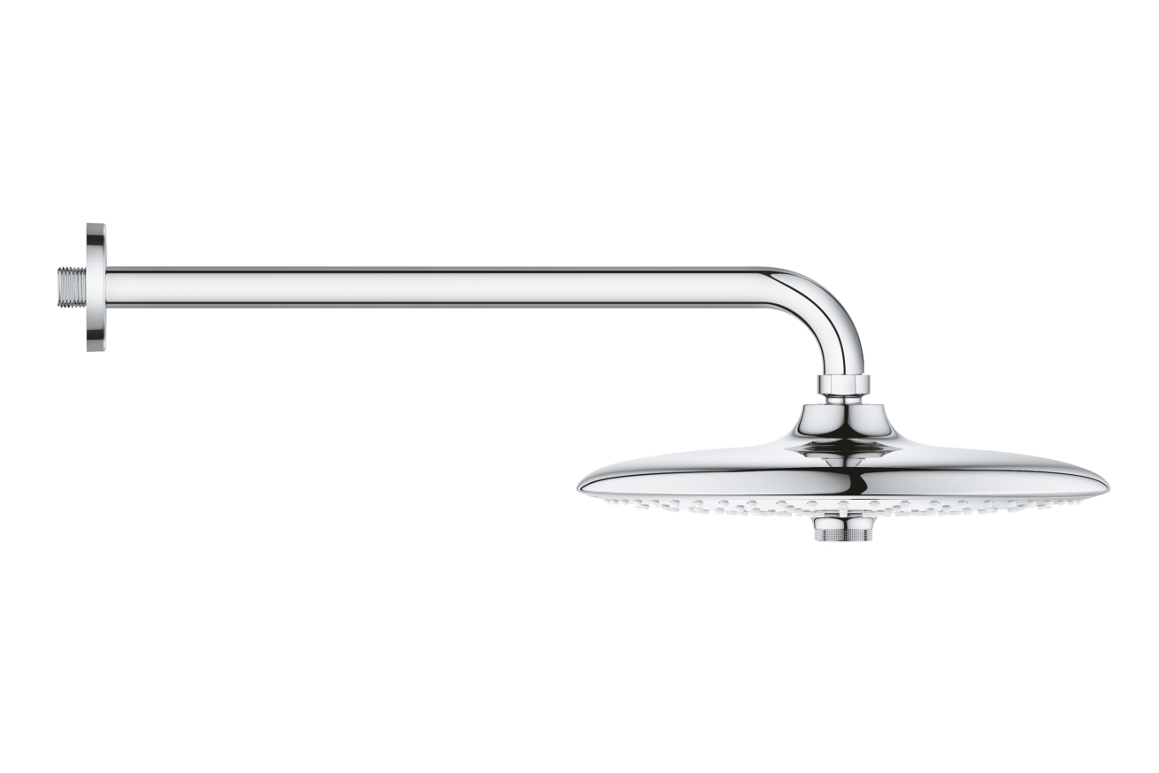 Верхний душ GROHE Euphoria 260 SmartControl, 12,5 л/мин, 3 режима, 380 мм, хром (26458000)
