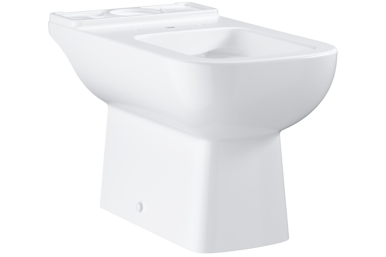Унитаз напольный безободковый GROHE Bau Edge, альпин-белый (39811000)