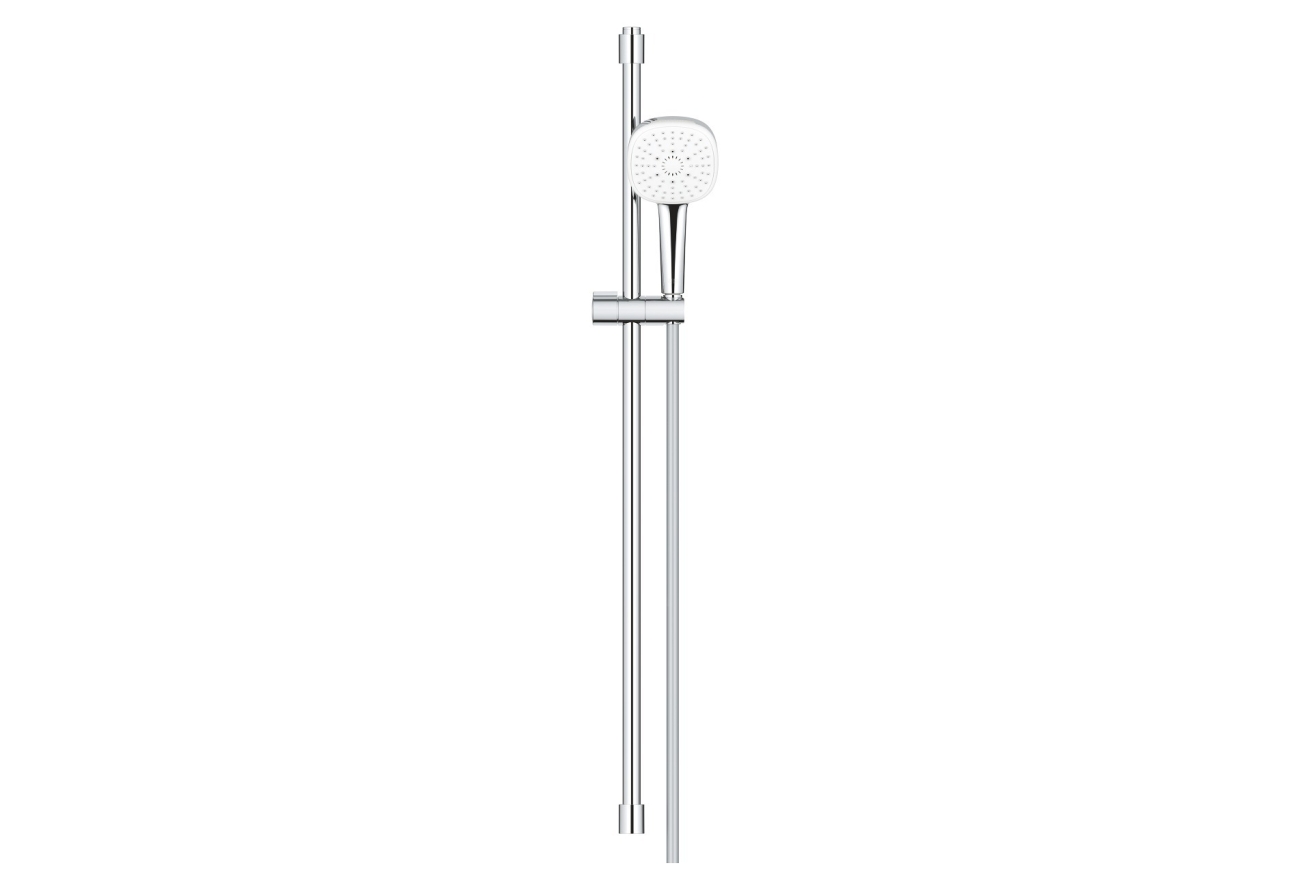 Душевой гарнитур GROHE Tempesta Cube 110, 3 режима струи, душевая штанга 900 мм, 7,4 л/мин, хром (26909003)