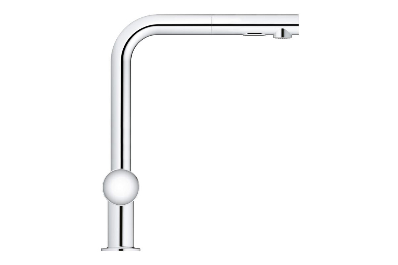 Смеситель для кухни GROHE Minta с вытяжным душем, хром (30274000)