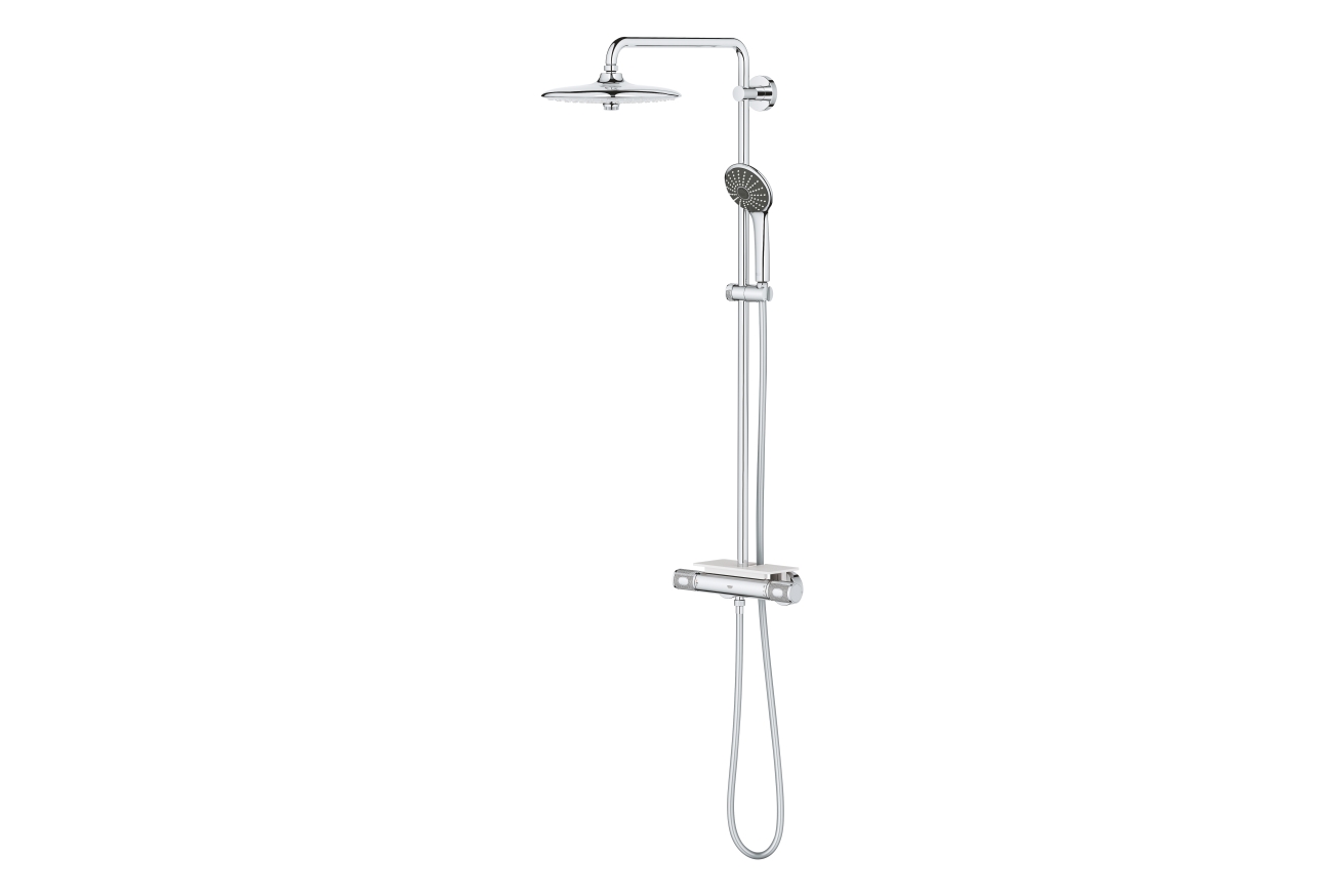 Душевая система GROHE Vitalio Joy System 260 с термостатом для душа, хром (26403002)