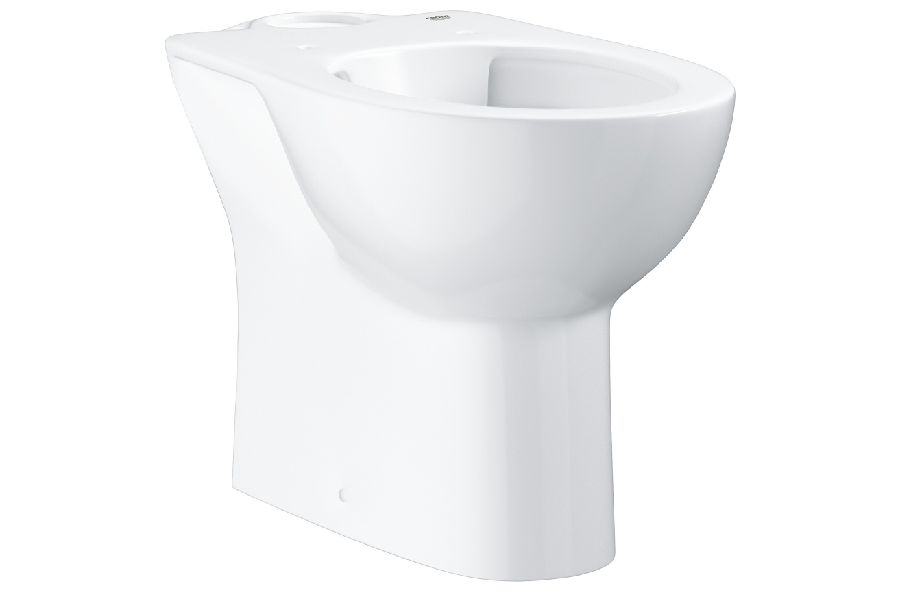 Унитаз напольный GROHE Bau Ceramic с бачком и сиденьем c микролифтом (NW0080)
