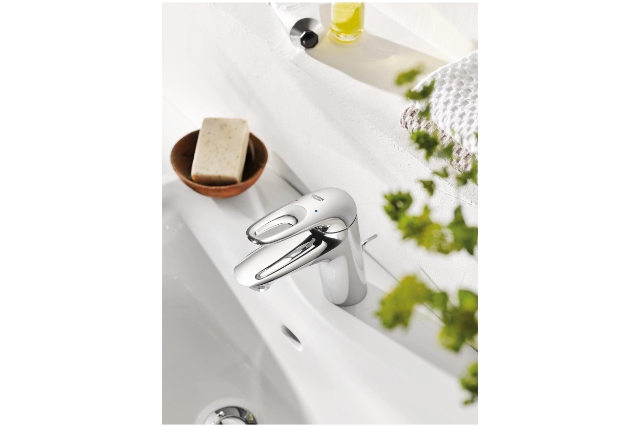 Смеситель для раковины GROHE Eurostyle, S-size, хром (23374003)