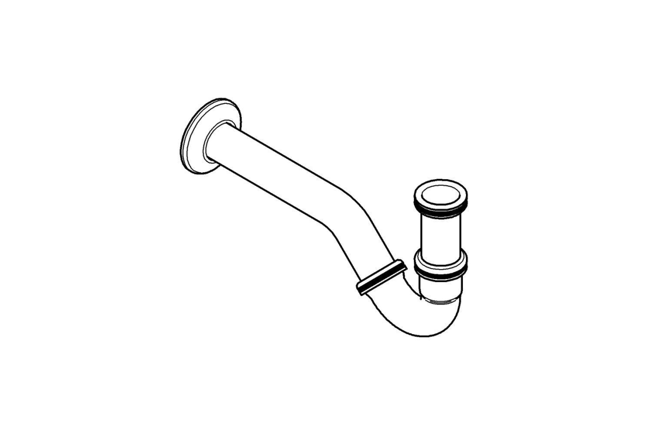 Сифон для биде GROHE 1 1/4″, хром (28946000)