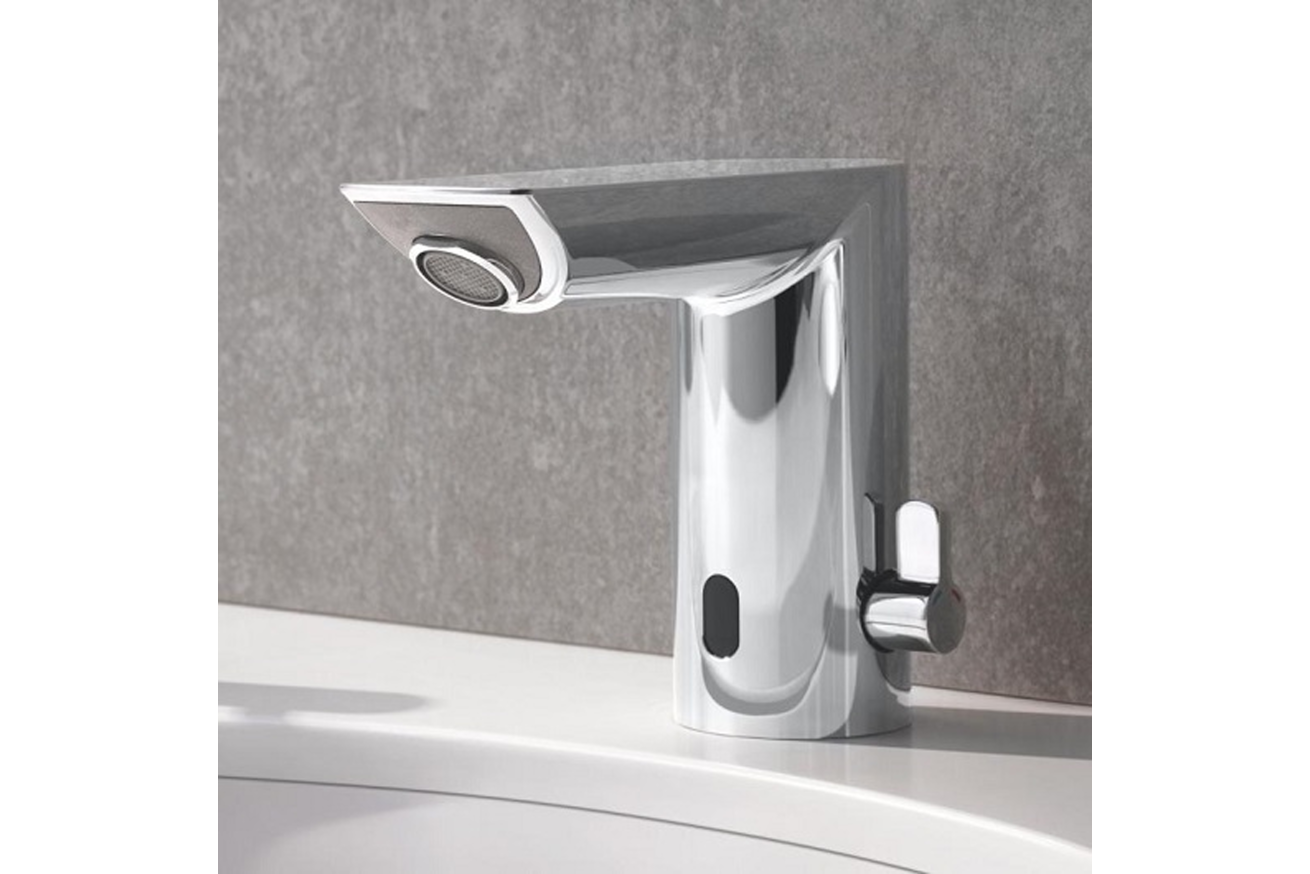 Смеситель для раковины GROHE BauCosmopolitan E инфракрасный, хром (36453000)