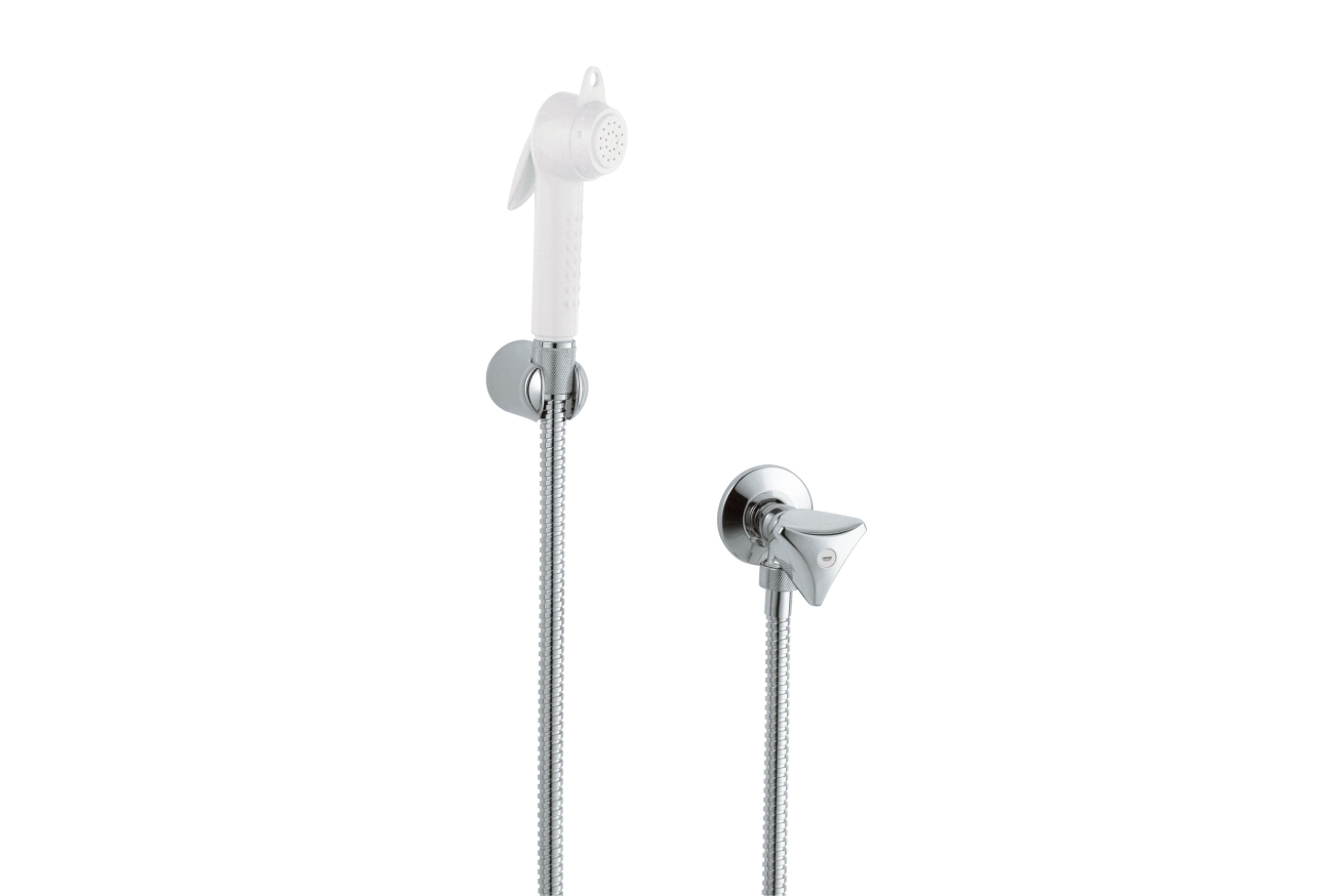 Набор для гигиенического душа GROHE Tempesta-F Trigger Spray 30, 1250 мм, белый/хром (27813IL0)
