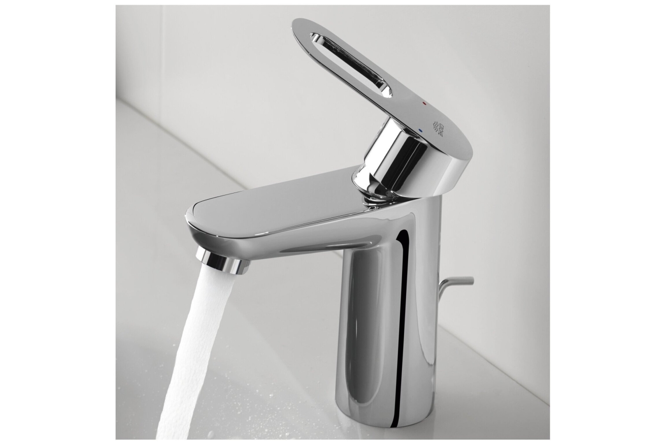 Смеситель для раковины GROHE Start Loop с донным клапаном, хром (23349000)