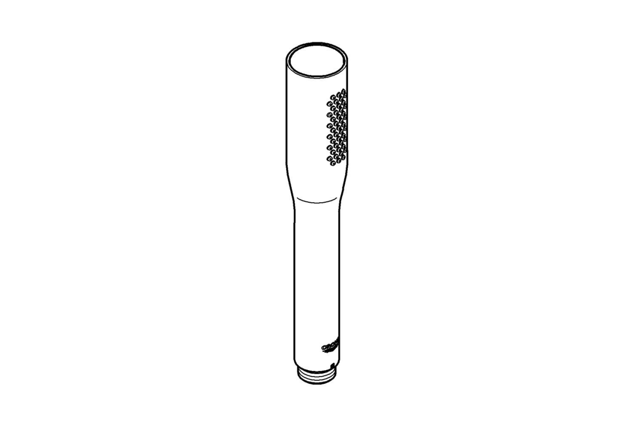 Ручной душ GROHE Euphoria Cosmopolita, 1 режим, фантомный черный (22126KF0)