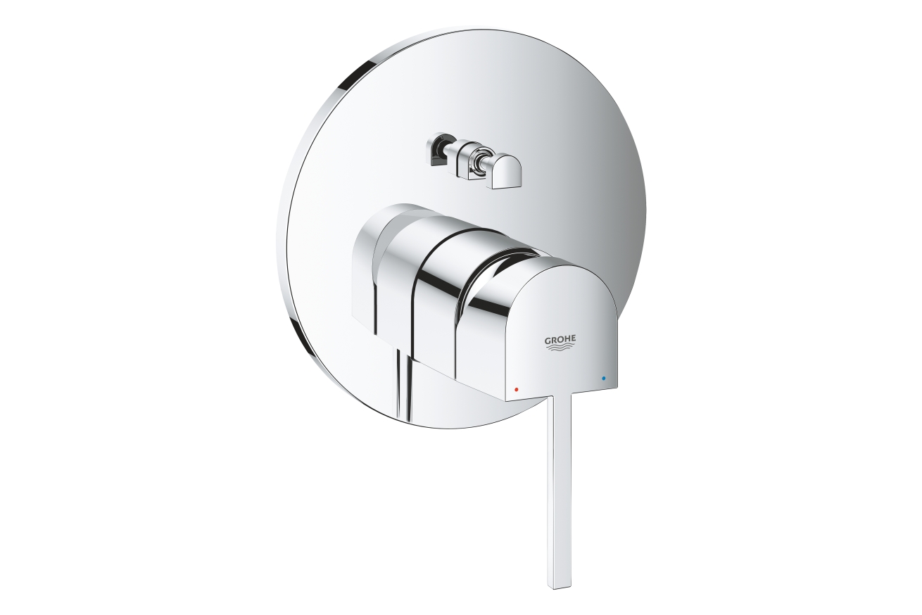 Внешняя часть смесителя для ванны GROHE Plus, хром (24060003)