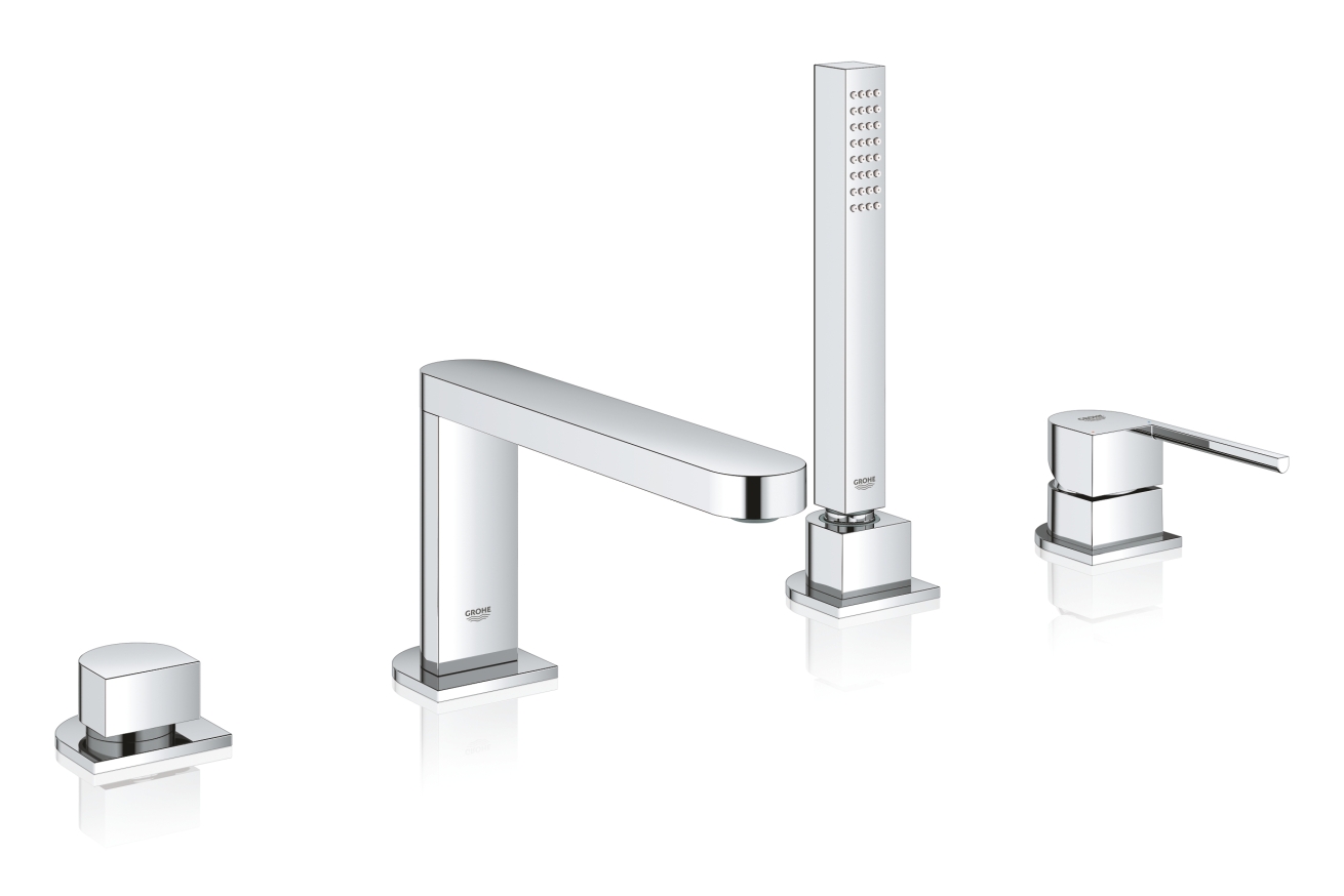 Смеситель для ванны GROHE Plus на 4 отверстия, хром (29307003)