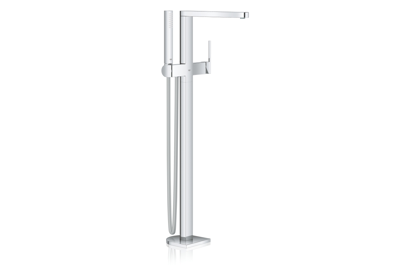 Внешняя часть смесителя для ванны GROHE Plus напольного монтажа, хром (23846003)