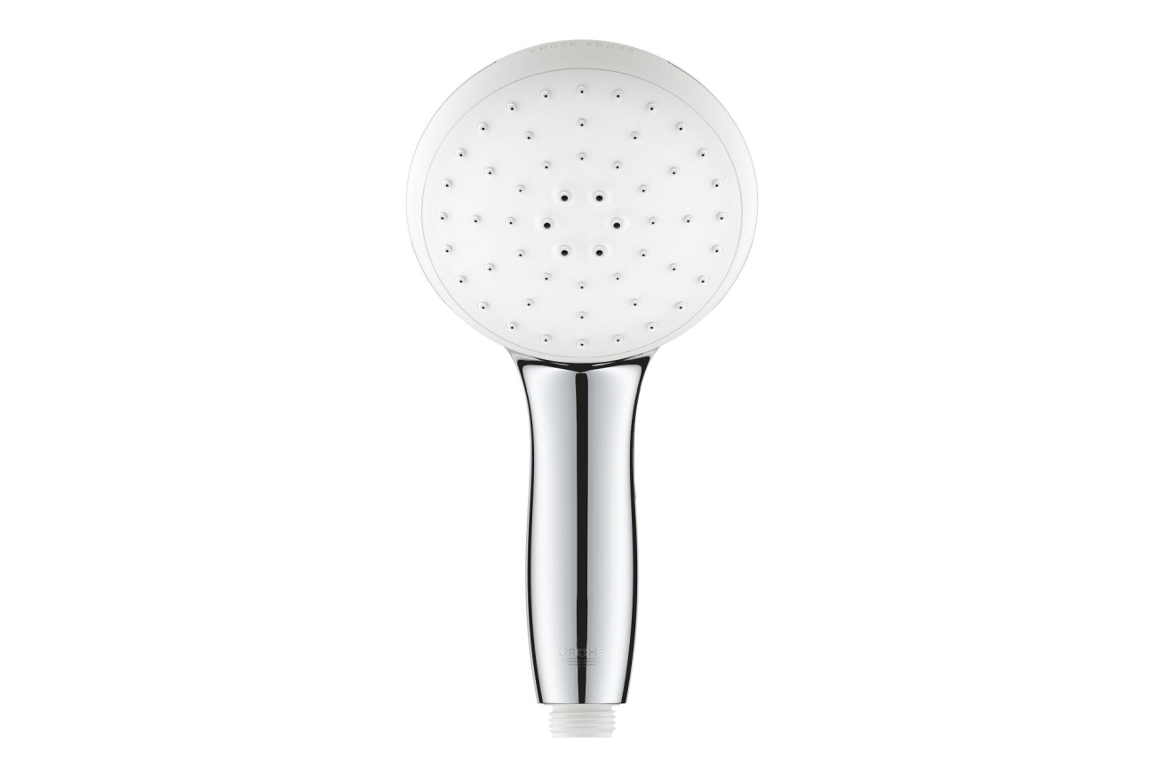 Ручной душ GROHE Purefoam 110, 7,6 л/мин, 2 режима, хром/белый (1072980000)