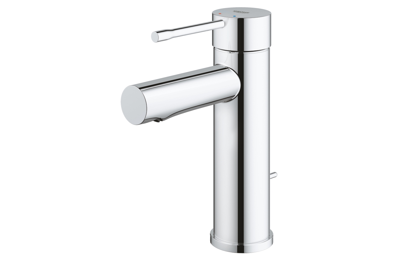 Смеситель для раковины GROHE Essence с донным клапаном, S-size, хром (24175001)