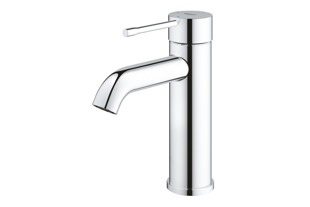 Смеситель для раковины GROHE Essence с донным клапаном, S-size, хром (24179001)