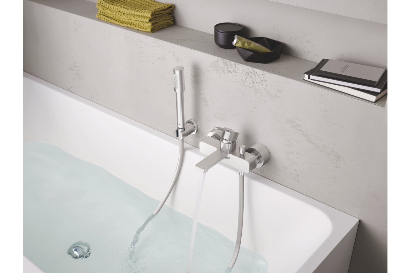 Душевой шланг GROHE Silverflex 1250 мм, с защитой от перекручивания, суперсталь (28362DC0)