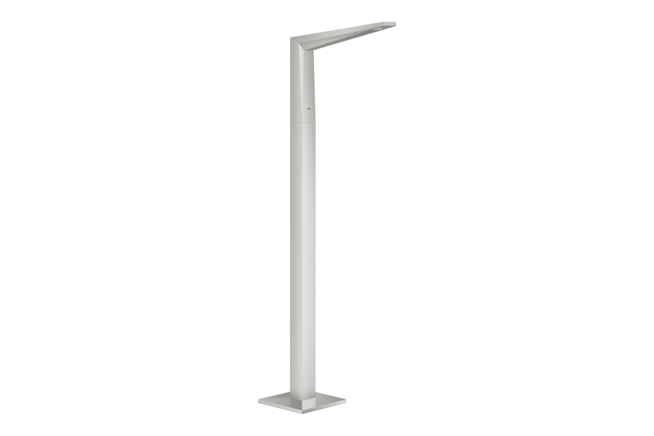 Излив для ванны GROHE Allure Brilliant напольного монтажа, внешняя часть, суперсталь (13301DC0)