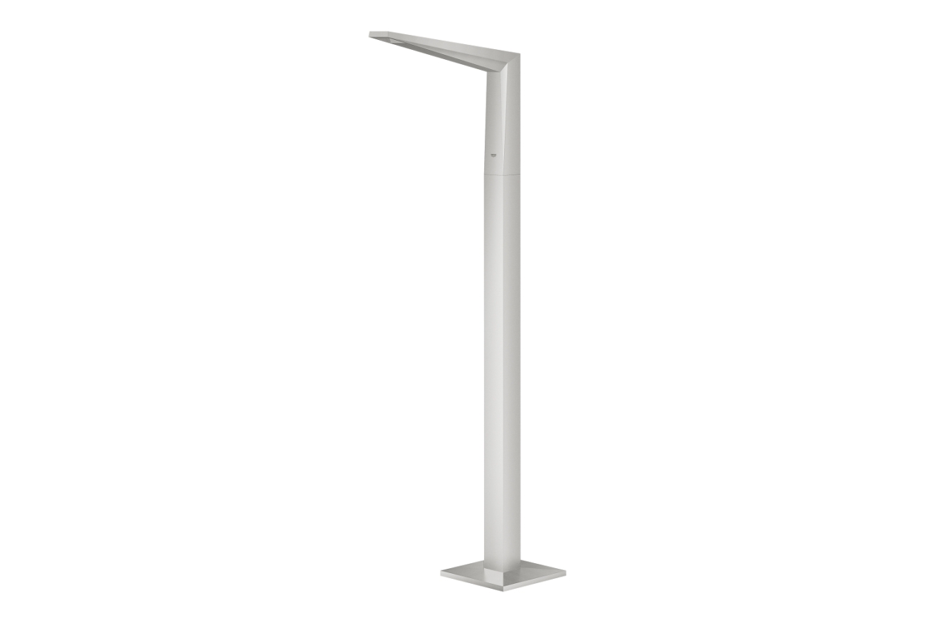 Излив для ванны GROHE Allure Brilliant напольного монтажа, внешняя часть, суперсталь (13301DC0)