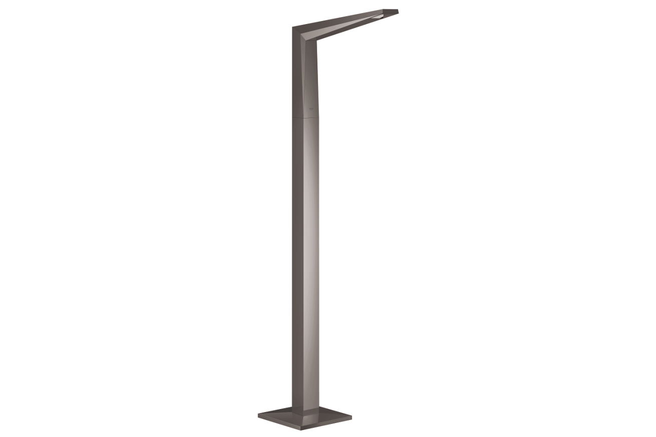 Излив для ванны GROHE Allure Brilliant напольного монтажа, внешняя часть, темный графит глянец (13301A00)