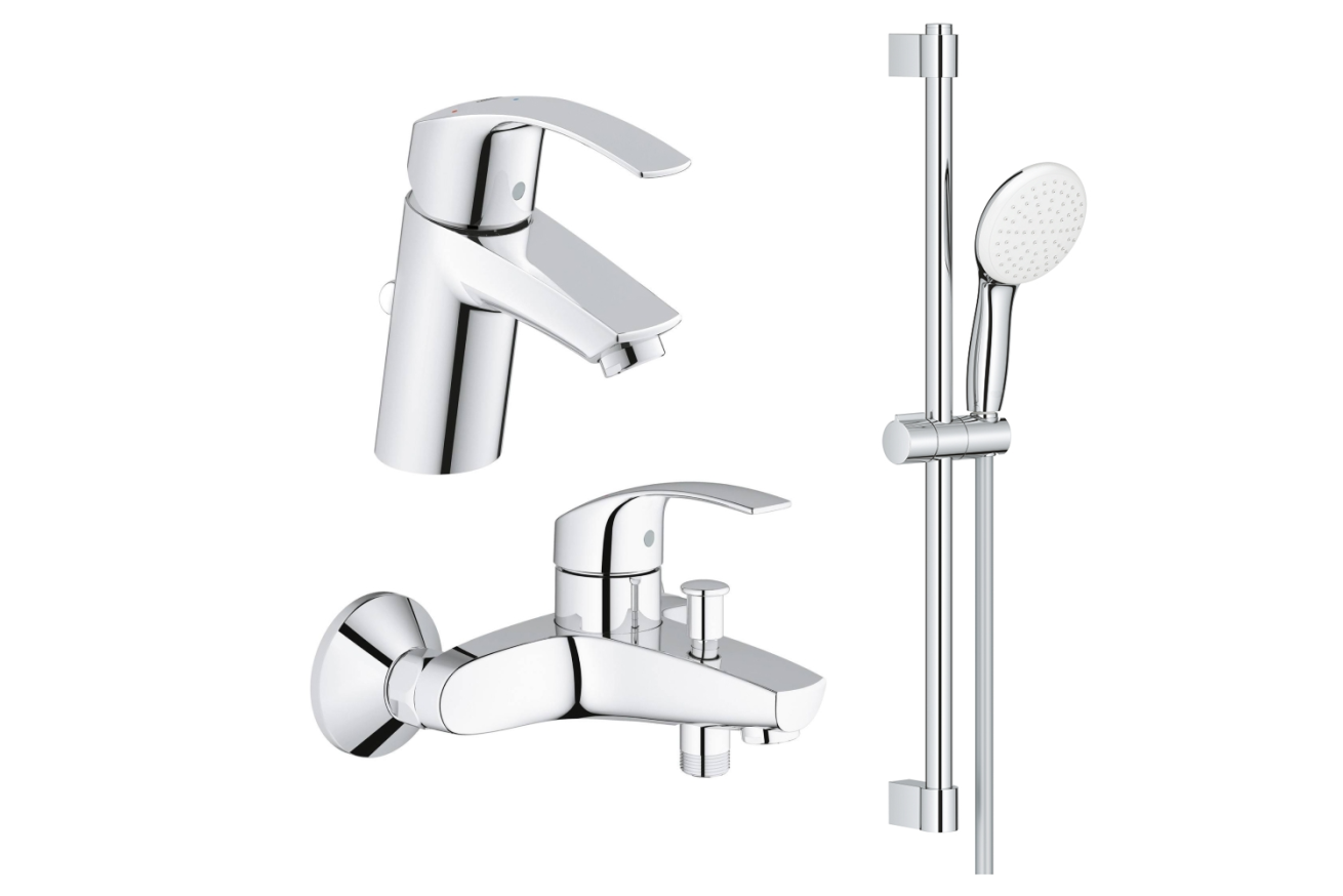 Готовый комплект для ванной комнаты GROHE Tempesta (NB0007)